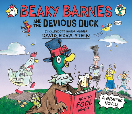 Book cover for Beaky Barnes and the Devious Duck: A Graphic Novel
