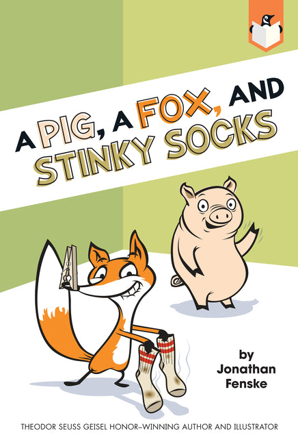 Book cover for Pig, a Fox, and Stinky Socks