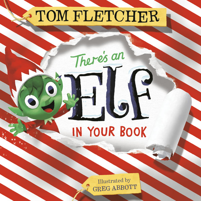Book cover for There's an Elf in Your Book: An Interactive Christmas Book for Kids and Toddlers
