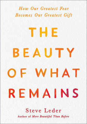 Book cover for The Beauty of What Remains: How Our Greatest Fear Becomes Our Greatest Gift