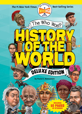 Book cover for The Who Was? History of the World: Deluxe Edition