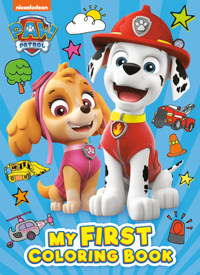 Book cover for Paw Patrol: My First Coloring Book (Paw Patrol)