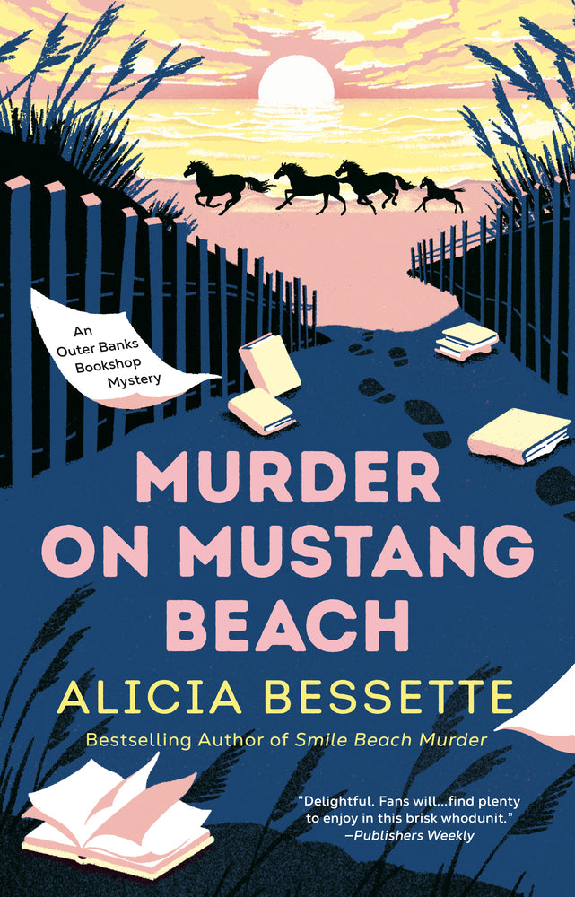 Book cover for Murder on Mustang Beach