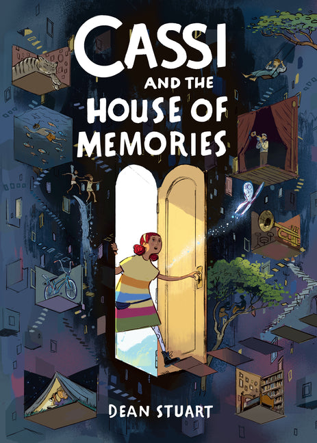 Book cover for Cassi and the House of Memories: A Graphic Novel