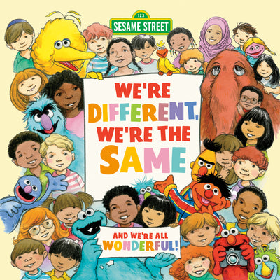 Book cover for We're Different, We're the Same (Sesame Street)