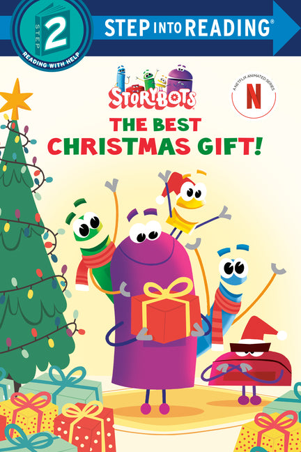 Book cover for Best Christmas Gift! (Storybots)