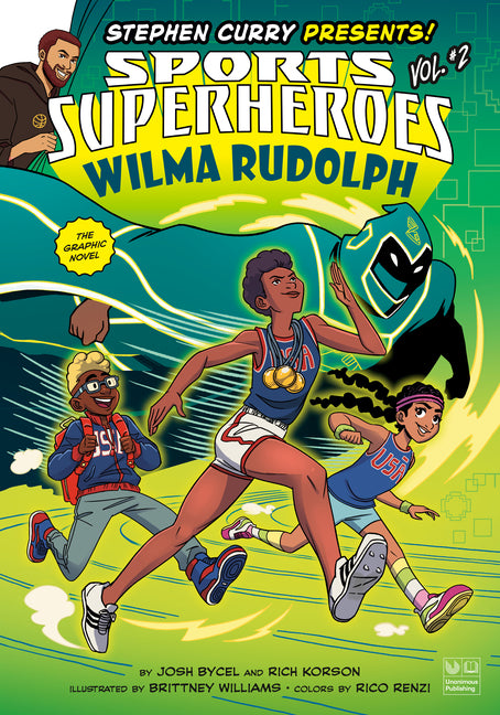 Book cover for Wilma Rudolph: The Graphic Novel