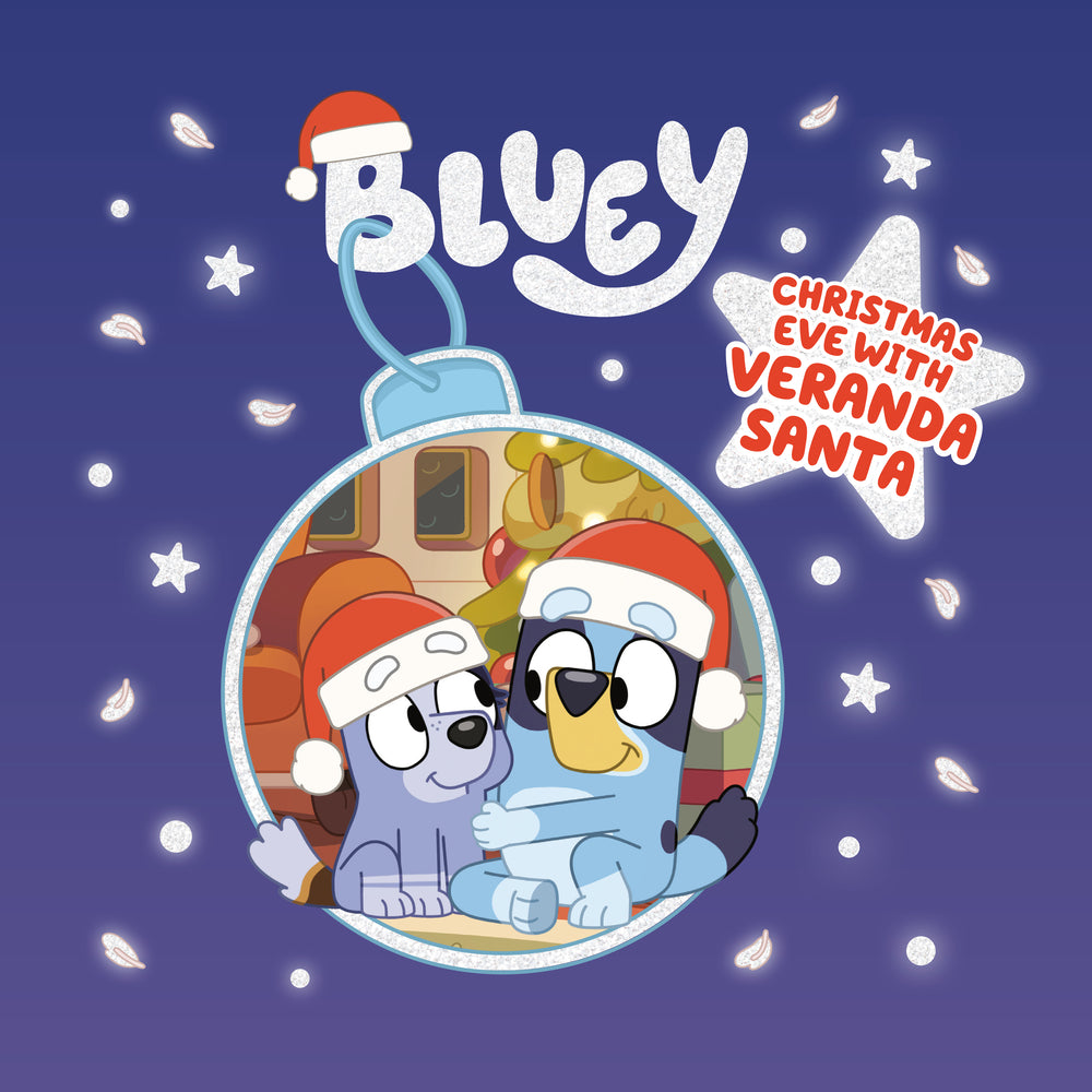 Book cover for Bluey: Christmas Eve with Veranda Santa