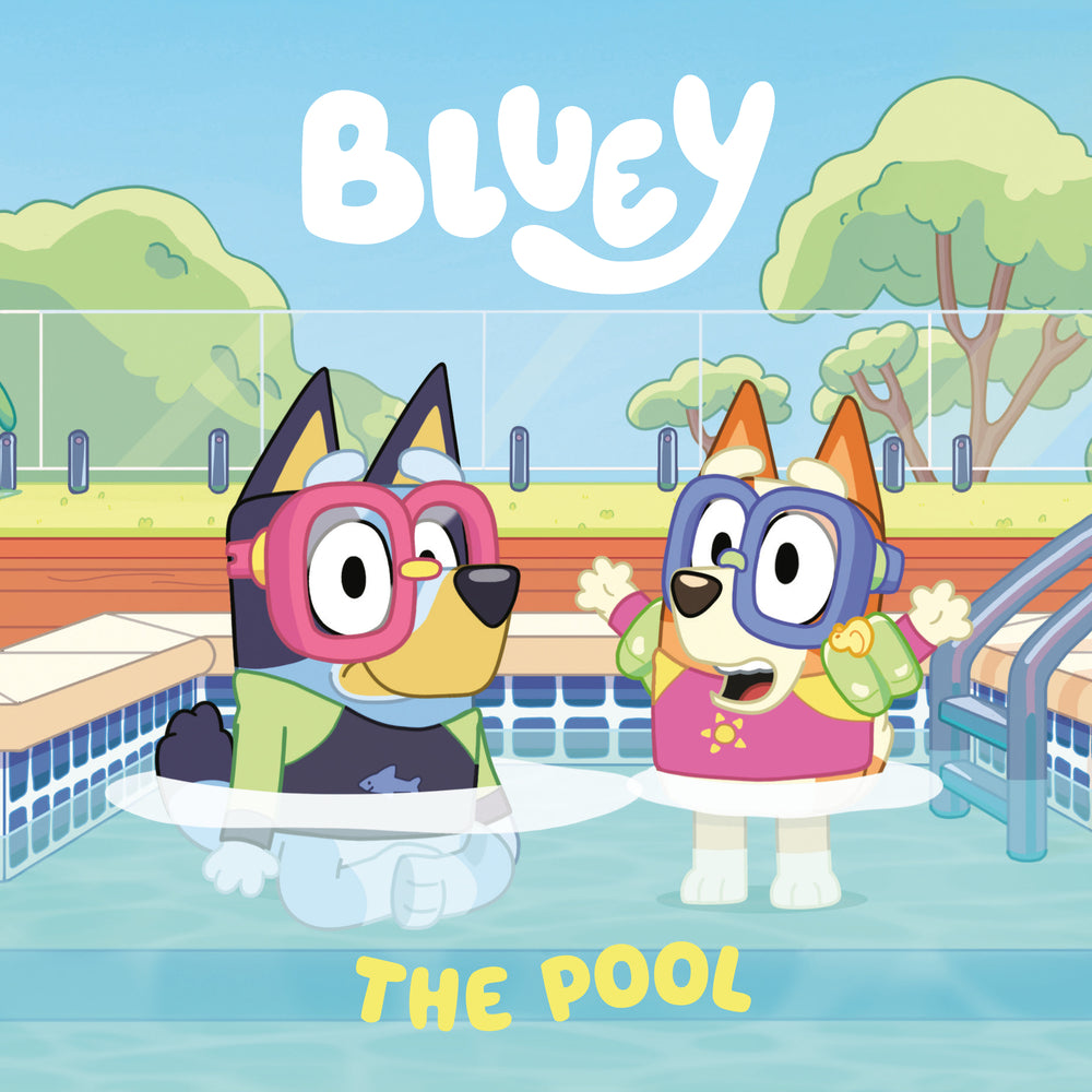 Book cover for Bluey: The Pool