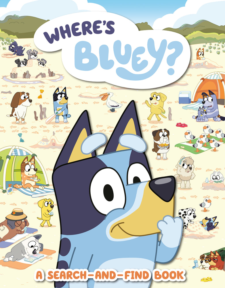 Book cover for Where's Bluey?: A Search-And-Find Book