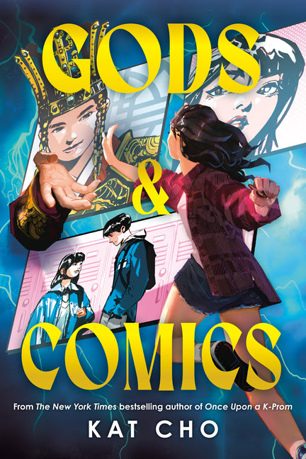 Book cover for Gods & Comics