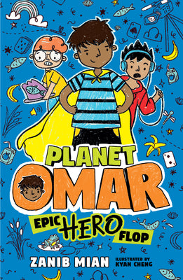 Book cover for Planet Omar: Epic Hero Flop