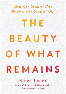 Book cover for The Beauty of What Remains: How Our Greatest Fear Becomes Our Greatest Gift