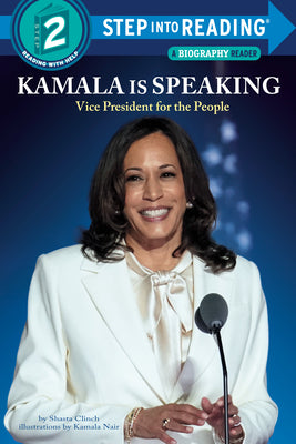 Book cover for Kamala Is Speaking: Vice President for the People