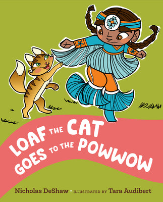 Book cover for Loaf the Cat Goes to the Powwow