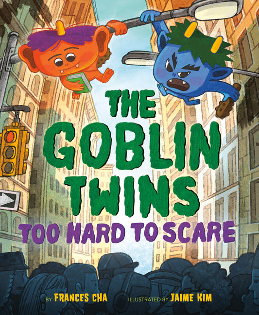 Book cover for Goblin Twins: Too Hard to Scare