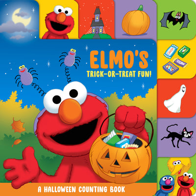 Book cover for Elmo's Trick-Or-Treat Fun!: A Halloween Counting Book (Sesame Street)