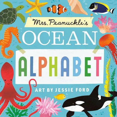 Book cover for Mrs. Peanuckle's Ocean Alphabet