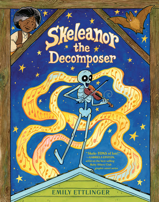 Book cover for Skeleanor the Decomposer: A Graphic Novel