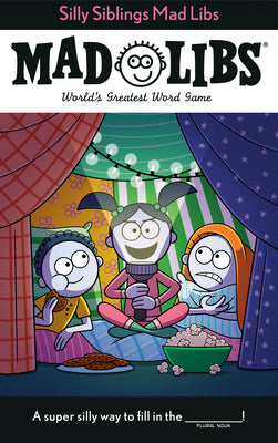 Book cover for Silly Siblings Mad Libs: World's Greatest Word Game