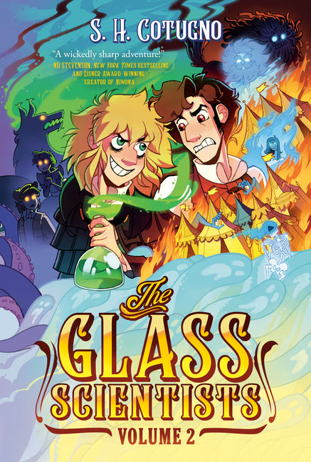 Book cover for Glass Scientists: Volume Two: A Graphic Novel
