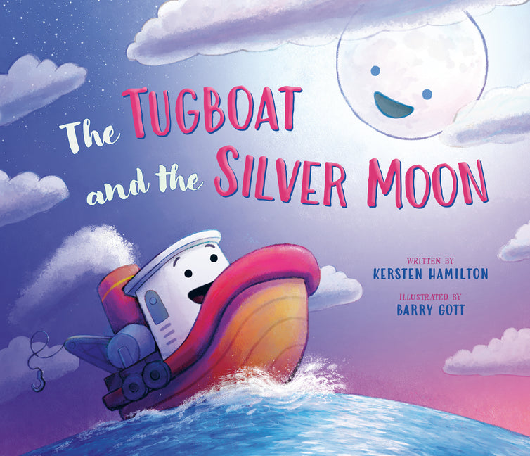 Book cover for Tugboat and the Silver Moon