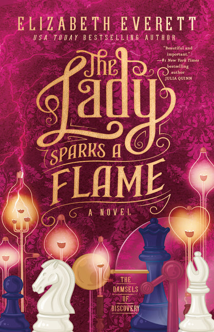 Book cover for Lady Sparks a Flame