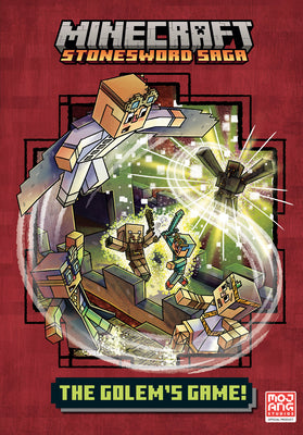 Book cover for The Golem's Game! (Minecraft Stonesword Saga #5)