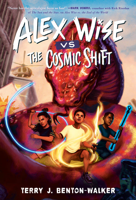 Book cover for Alex Wise vs. the Cosmic Shift