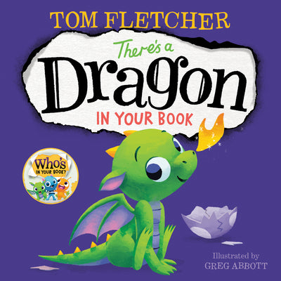 Book cover for There's a Dragon in Your Book