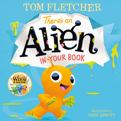 Book cover for There's an Alien in Your Book
