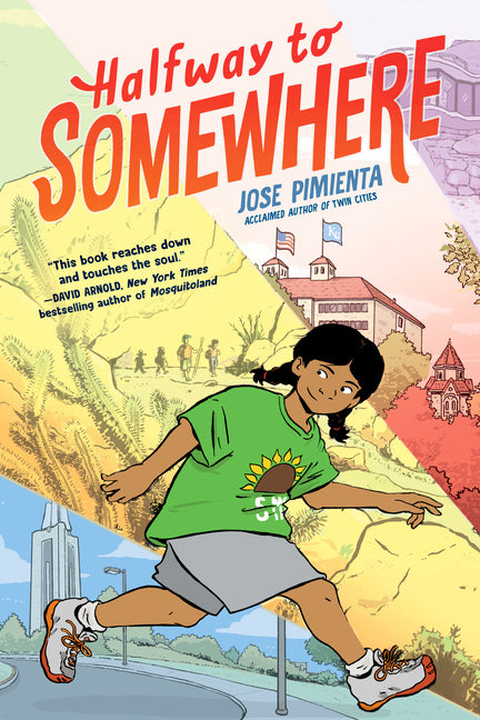 Book cover for Halfway to Somewhere: (A Graphic Novel)