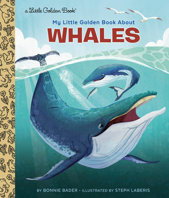 Book cover for My Little Golden Book about Whales