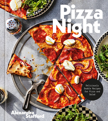 Book cover for Pizza Night: Deliciously Doable Recipes for Pizza and Salad