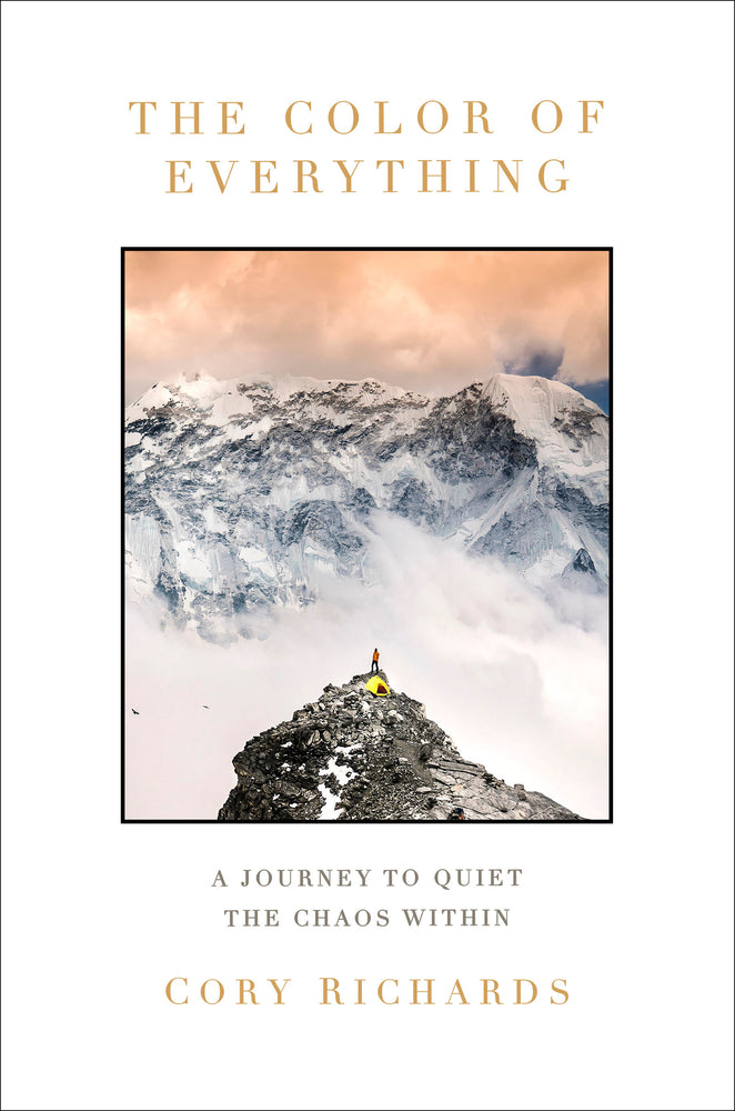 Book cover for The Color of Everything: A Journey to Quiet the Chaos Within