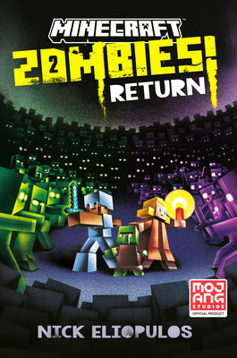 Book cover for Minecraft: Zombies Return!: An Official Minecraft Novel