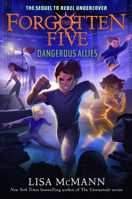 Book cover for Dangerous Allies (the Forgotten Five, Book 4)