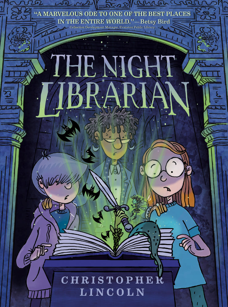 Book cover for The Night Librarian