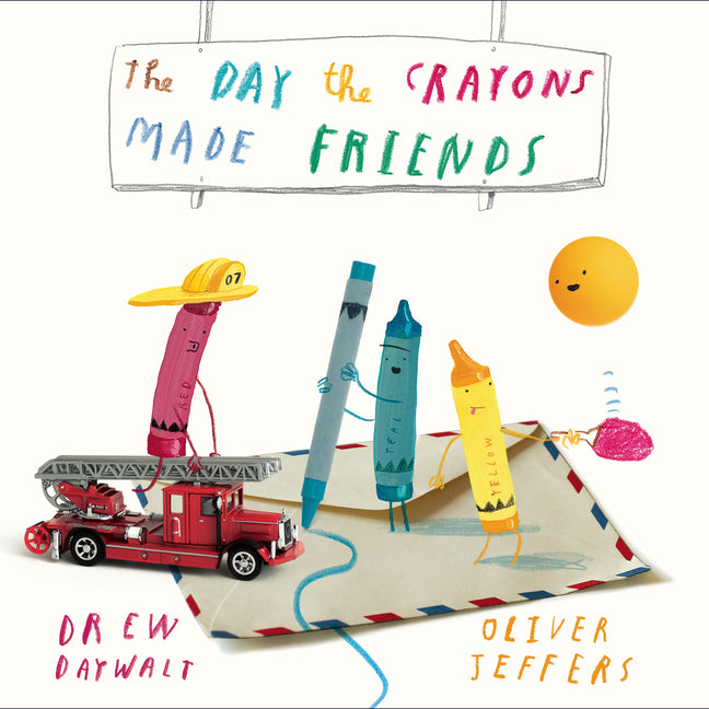 Book cover for Day the Crayons Made Friends