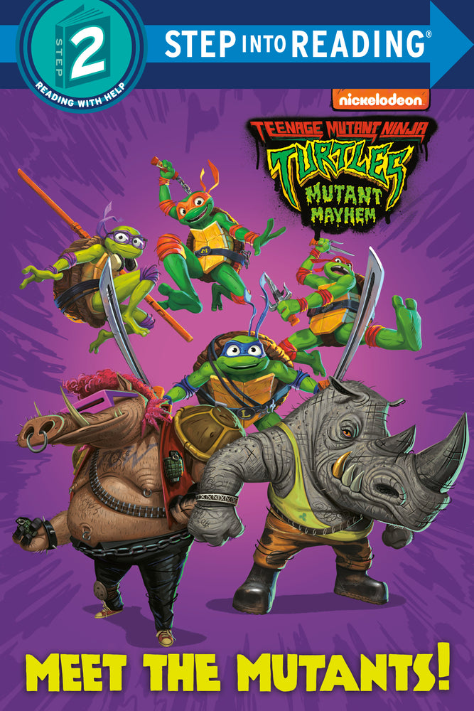 Book cover for Meet the Mutants! (Teenage Mutant Ninja Turtles: Mutant Mayhem)