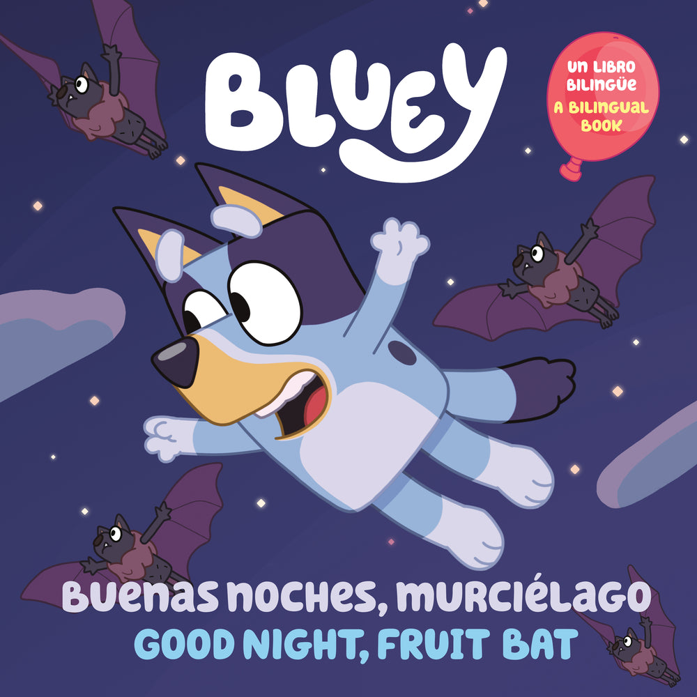 Book cover for Bluey: Buenas Noches, Murciélago