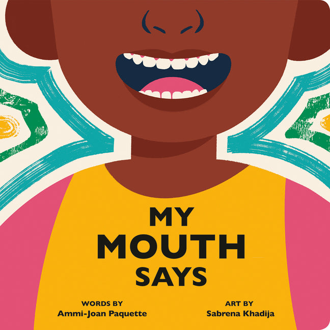 Book cover for My Mouth Says