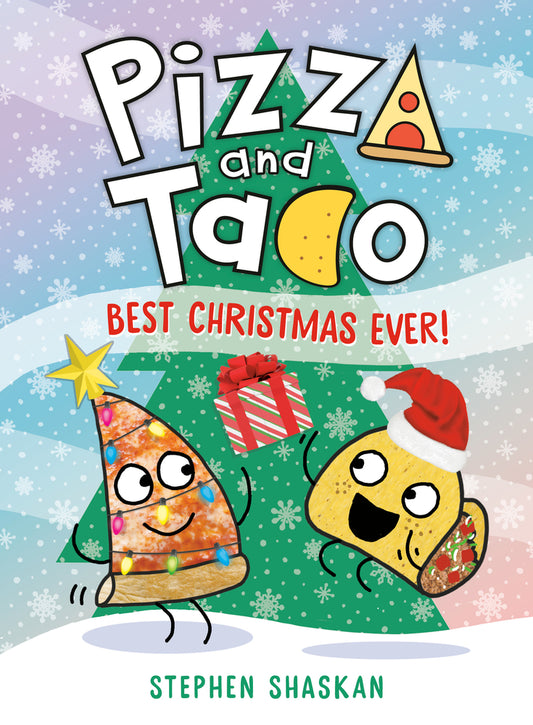 Book cover for Pizza and Taco: Best Christmas Ever!: (A Graphic Novel)