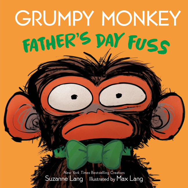 Book cover for Grumpy Monkey Father's Day Fuss