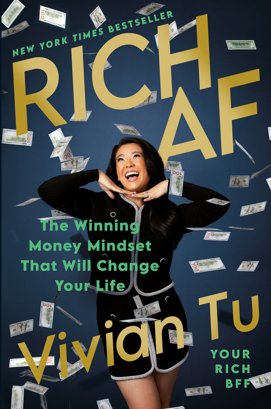 Book cover for Rich AF: The Winning Money Mindset That Will Change Your Life