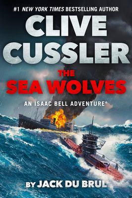 Book cover for Clive Cussler The Sea Wolves