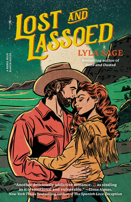 Book cover for Lost and Lassoed: A Rebel Blue Ranch Novel