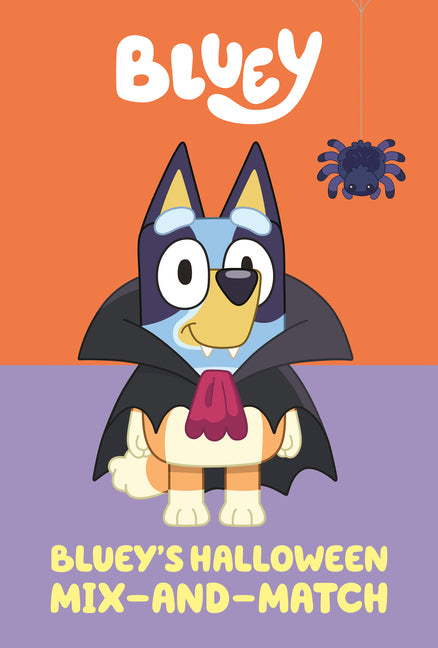 Book cover for Bluey's Halloween Mix-And-Match