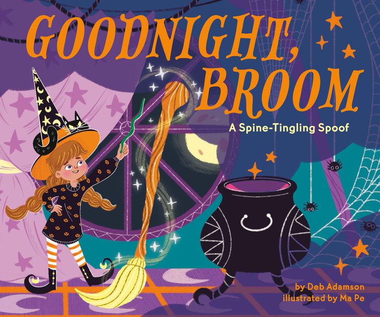 Book cover for Goodnight, Broom: A Spine-Tingling Spoof
