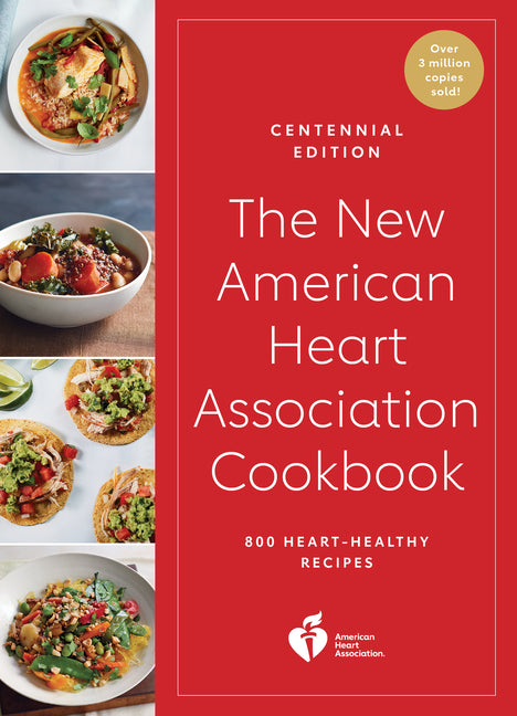 Book cover for New American Heart Association Cookbook, Centennial Edition